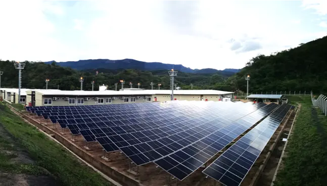 Instalación solar de Enersol